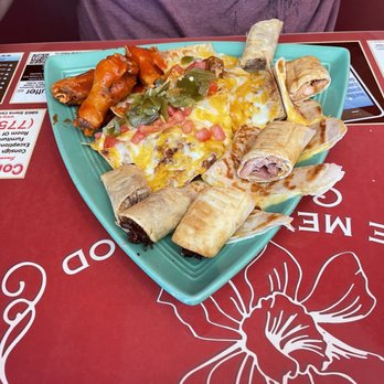 La Posada Real - Sample platter - Mexican Near Me - Reno, Nevada