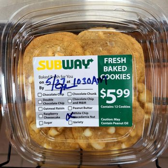 Subway - Cookie Deal - Sandwiches Near Me - Baird, Texas