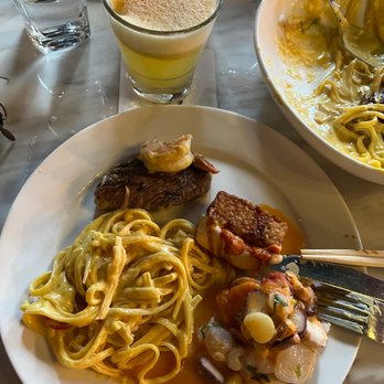 CVI.CHE 105 - Linguine, ceviche el ganador, tuna tower - Peruvian Near Me - Miami, Florida