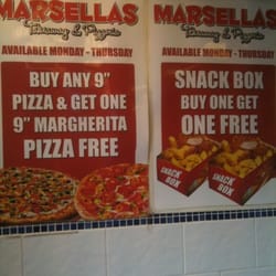 Marsella's Takeaway - Special deals at marsellas!