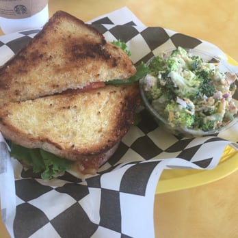 The Gingham Cafe - Cafe club special with broccoli salad - Cafes Near Me - Clarksville, Tennessee