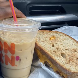 Dunkin' - Grilled Cheese Melt Iced Coffee