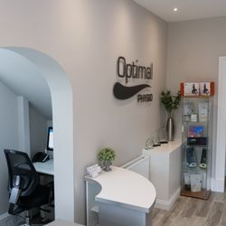 Optimal Physio - Our reception area