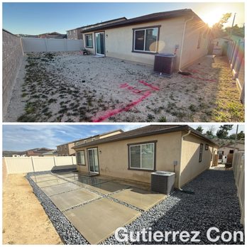 Gutierrez Construction Company - Another satisfied customer!!!!! Concrete steps with Mexican beach pebble #LakeElsinore - General Contractors Near Me Gutierrez Construction Company - Another satisfied customer!!!!! Concrete steps with Mexican beach pebble #LakeElsinore - General Contractors Near Me