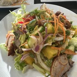 Crispy duck salad