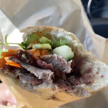 La Ca Bakery & Cafe - BBQ pork bahn mi with pate - Vietnamese Near Me - Hayward, California