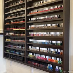 Crystal Nails - Nail polish wall