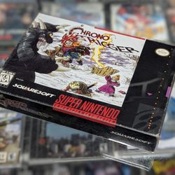 Hero City Cards & Games - Not something you see every day! Complete in box Chrono Trigger for SNES