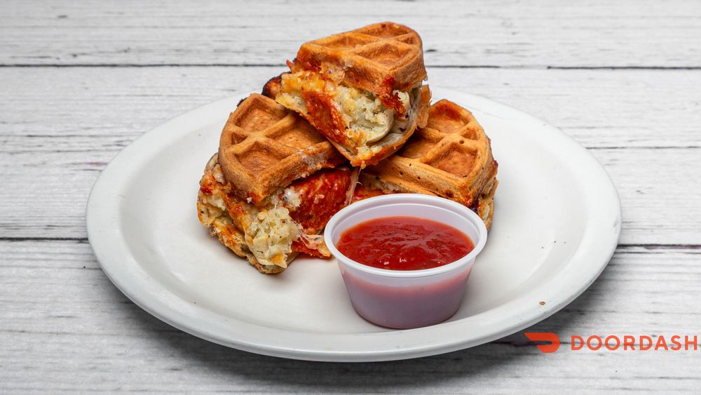 Big Guys Stuffed Waffles and More