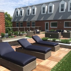 Brookside Farms Nursery - Rooftop terrace and garden.