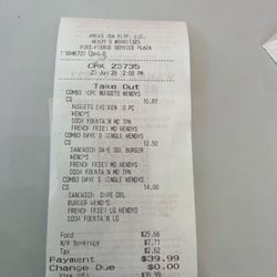 Expensive also for 3 meals
