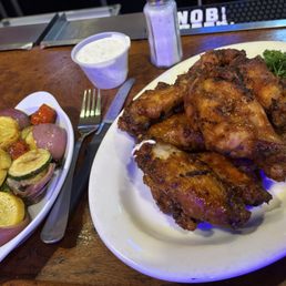 Grilled wings