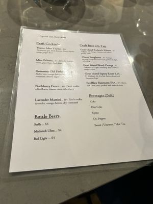 Menu photo 2 Thyme on Section Fairhope, AL Menu photo 2 Thyme on Section Fairhope, AL