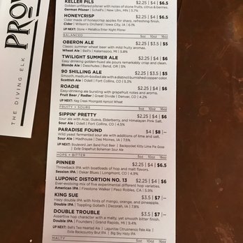 The Diving Elk - Lots of beer choices. Flights available - New American Near Me - Sioux City, Iowa The Diving Elk - Lots of beer choices. Flights available - New American Near Me - Sioux City, Iowa