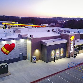 Love's Travel Stop - a heart shaped balloon on the roof of a store - Gas Stations Near Me - Malvern, Arkansas Love's Travel Stop - a heart shaped balloon on the roof of a store - Gas Stations Near Me - Malvern, Arkansas