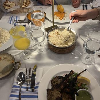 Copper - Our meal on the table - Indian Near Me - Westchase, Florida