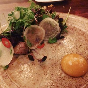 Uchi Dallas - Short rib, salad, apricot - Japanese Near Me - Dallas, Texas