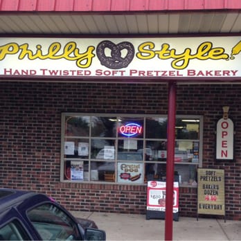Philly Style Soft Pretzel Bakery - At the end of Woodbourne Plaza - Pretzels Near Me - Levittown, Pennsylvania