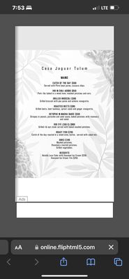 Menu photo 1 Casa Jaguar Tulum, ROO