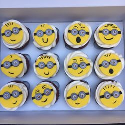 Sweet Crumb Cakery - Minion cupcakes