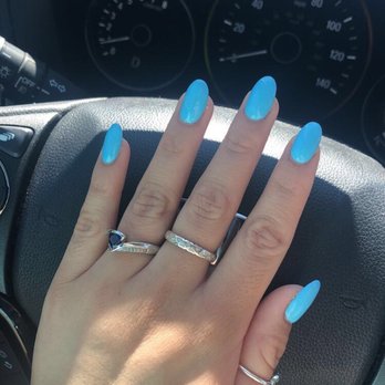 Panda Nail & Spa - Oval shaped UV gel nail extension - Massage Near Me - Vestal, New York Panda Nail & Spa - Oval shaped UV gel nail extension - Massage Near Me - Vestal, New York
