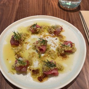 Mara - Hamachi crudo - Mediterranean Near Me - Honolulu, Hawaii Mara - Hamachi crudo - Mediterranean Near Me - Honolulu, Hawaii