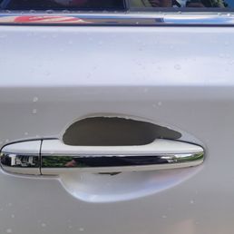 Toyota says the defect is real, but once their deadline passes, you're on your own--even though the paint keeps peeling. Toyota says the defect is real, but once their deadline passes, you're on your own--even though the paint keeps peeling.