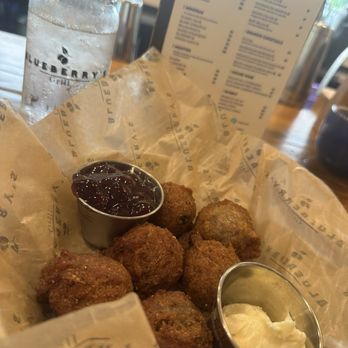 Blueberry’s Grill - Blueberry hush puppies - Breakfast & Brunch Near Me - Wilmington, North Carolina