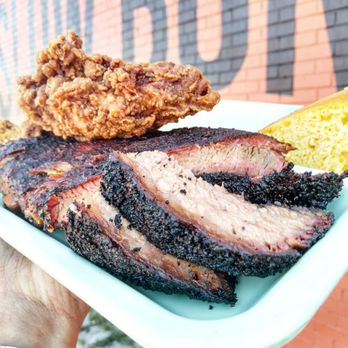 The Slow Bone - Fried Chicken, Brisket, Ribs - all protein accounted for - Barbeque Near Me - Dallas, Texas The Slow Bone - Fried Chicken, Brisket, Ribs - all protein accounted for - Barbeque Near Me - Dallas, Texas