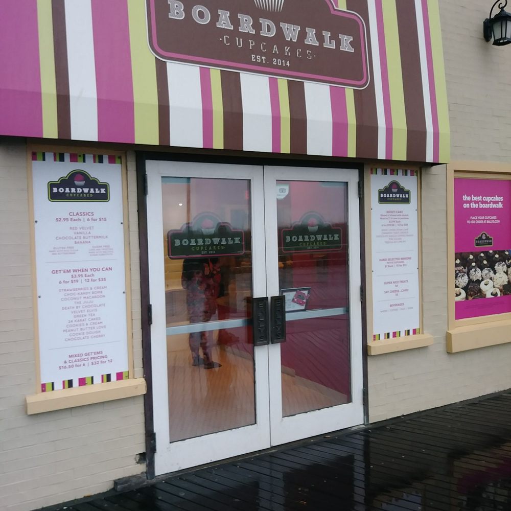 Boardwalk Cupcakes - Front Boardwalk View - Desserts Near Me - Atlantic City, New Jersey Boardwalk Cupcakes - Front Boardwalk View - Desserts Near Me - Atlantic City, New Jersey