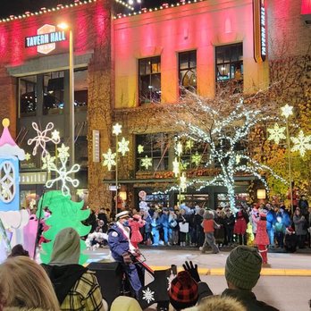 Tavern Hall - This was the Christmas parade outside the bar in Bellevue DT - New American Near Me - Bellevue, Washington Tavern Hall - This was the Christmas parade outside the bar in Bellevue DT - New American Near Me - Bellevue, Washington