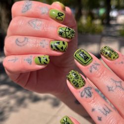 Nails on Brown