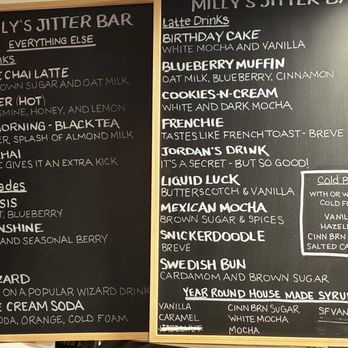 Millys - Menus - Desserts Near Me - Aurora, Colorado