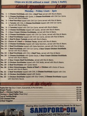 Menu photo 3 Julio's Mexican Restaurant Chico, TX Menu photo 3 Julio's Mexican Restaurant Chico, TX