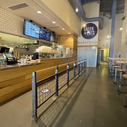 the interior of a restaurant