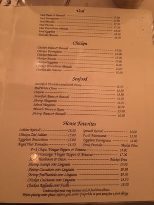 Menu photo 7 Antonio's Cucina Italiana Boston, MA Menu photo 7 Antonio's Cucina Italiana Boston, MA