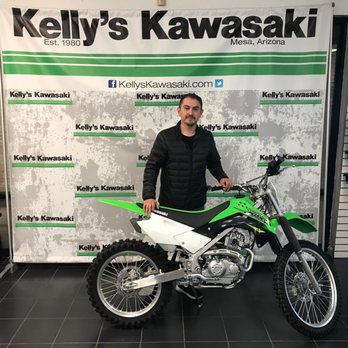 Kelly's Kawasaki - Ivan picked himself up an early gift for the holidays! This 2018 #Kawasaki #KLX140G! Thank you so much for your business and ... - Motorcycle Dealers Near Me - Mesa, Arizona Kelly's Kawasaki - Ivan picked himself up an early gift for the holidays! This 2018 #Kawasaki #KLX140G! Thank you so much for your business and ... - Motorcycle Dealers Near Me - Mesa, Arizona