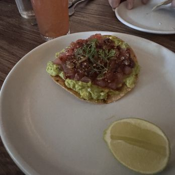 AMA - Tuna tostadas - must get - Mexican Near Me - Philadelphia, Pennsylvania