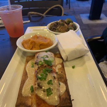 Anchor Tavern - Cedar planked salmon - Bars Near Me - Belmar, New Jersey