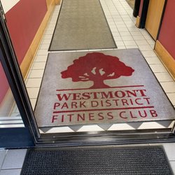 Westmont Park District Fitness and Racquetball Club - Gym entrance