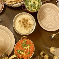 Indian Palace - Chicken Tikka Masala und Palak Paneer
