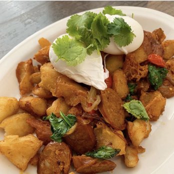 Dunlop Street Diner - spicy hash (with no cheese or hollandaise) - Diners Near Me - Barrie, Ontario Dunlop Street Diner - spicy hash (with no cheese or hollandaise) - Diners Near Me - Barrie, Ontario