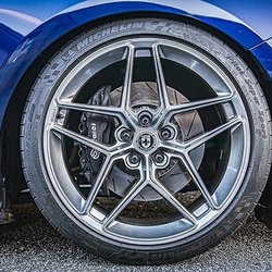 SP Performance - Slotted Rotors on a S550 Mustang