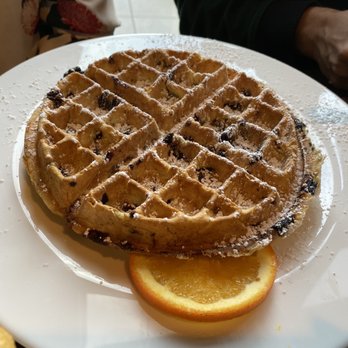 Toast! All Day - Belgian waffle with blueberries, pecans, chocolate chips - Breakfast & Brunch Near Me - Mt Pleasant, South Carolina Toast! All Day - Belgian waffle with blueberries, pecans, chocolate chips - Breakfast & Brunch Near Me - Mt Pleasant, South Carolina