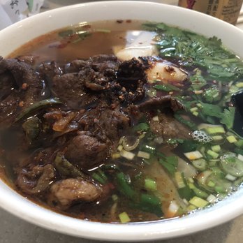 Chili Square - Cumin lamb biang biang noodle soup - Chinese Near Me - Quincy, Massachusetts
