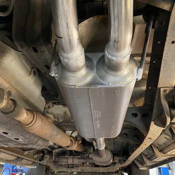 Exhaust Specialist - New Flowmaster 70 Series. Nice and clean work. - Auto Repair Near Me - Burlingame, California