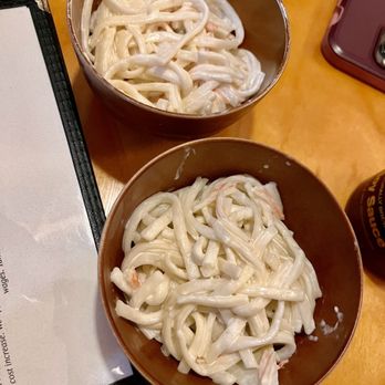 Toyoda Sushi - Complementary noodle salad - Sushi Bars Near Me - Seattle, Washington Toyoda Sushi - Complementary noodle salad - Sushi Bars Near Me - Seattle, Washington