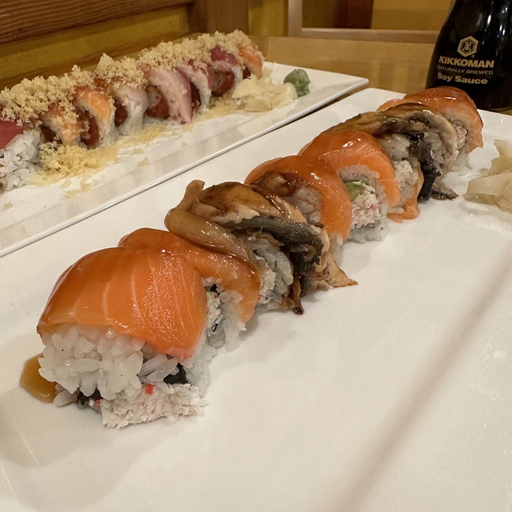 Sushi Kan - Giants Special Roll and Sushi on the Beach Special Roll - Japanese Near Me - San Jose, California Sushi Kan - Giants Special Roll and Sushi on the Beach Special Roll - Japanese Near Me - San Jose, California