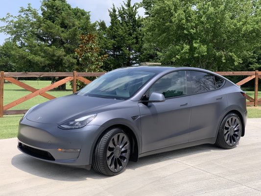Tesla Model 3 Paint Protection Film and Ceramic Window Tint - Tesla Model 3 Stealth Paint Protection Film Full Wrap Tesla Model 3 Paint Protection Film and Ceramic Window Tint - Tesla Model 3 Stealth Paint Protection Film Full Wrap