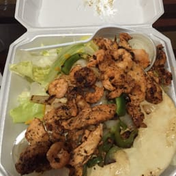 Raul's grilled chicken &a shrimp salad Raul's grilled chicken &a shrimp salad